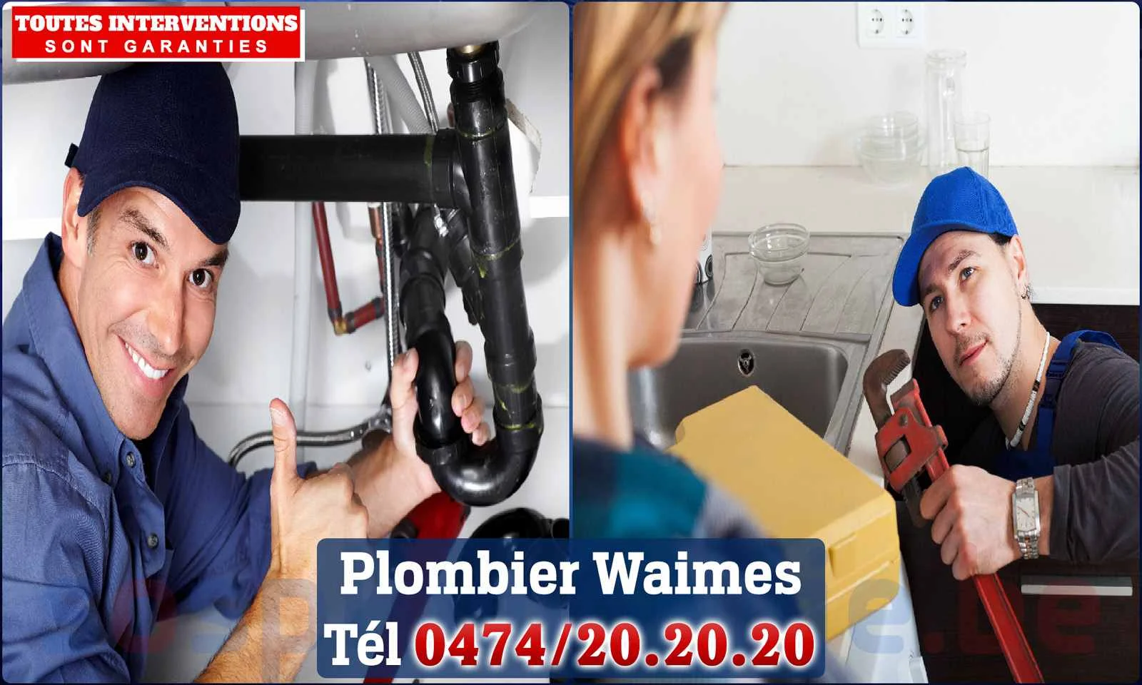 SOS Plomberie - Plombier Waimes pour installation et réparation