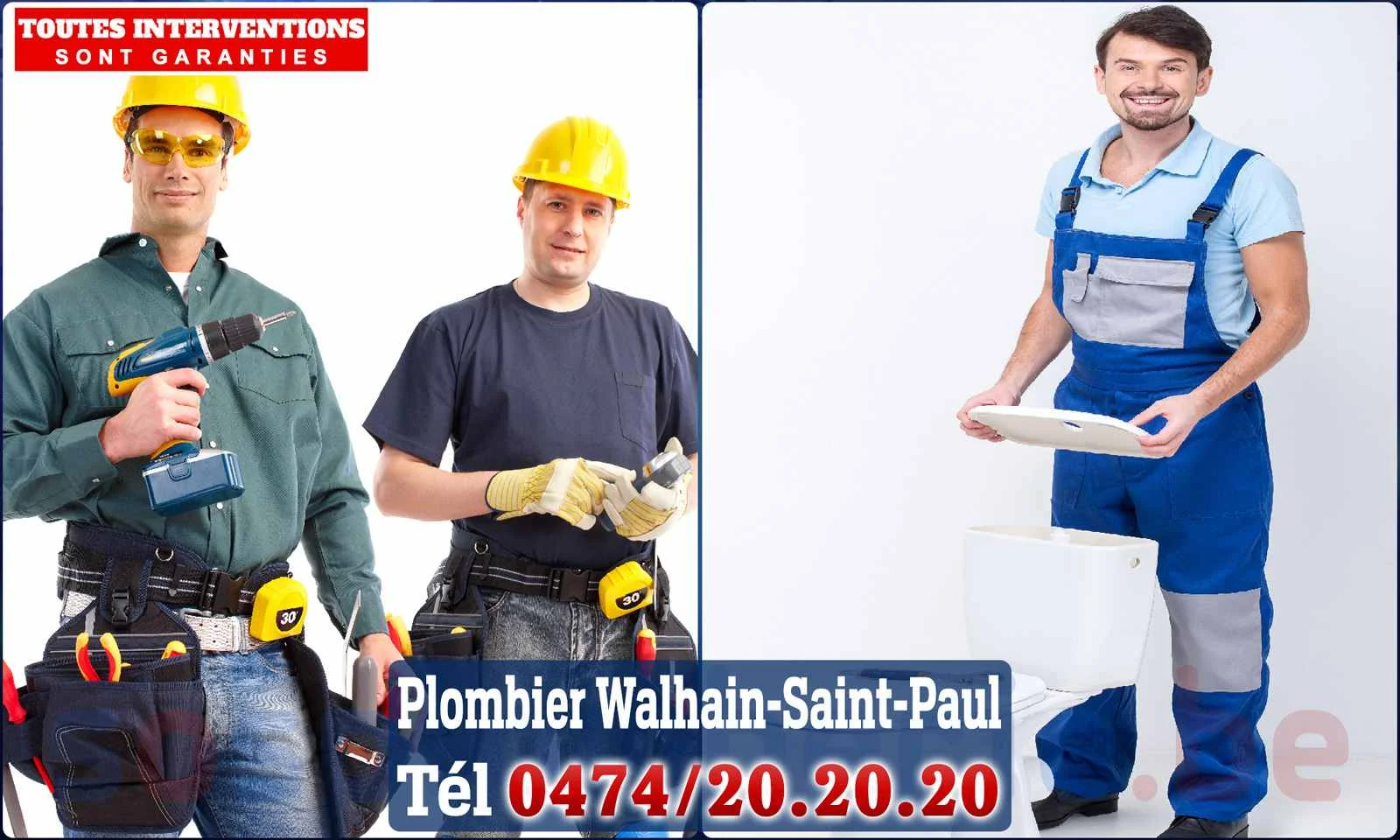 SOS Plomberie - Plombier Walhain-Saint-Paul pour installation et
                    réparation