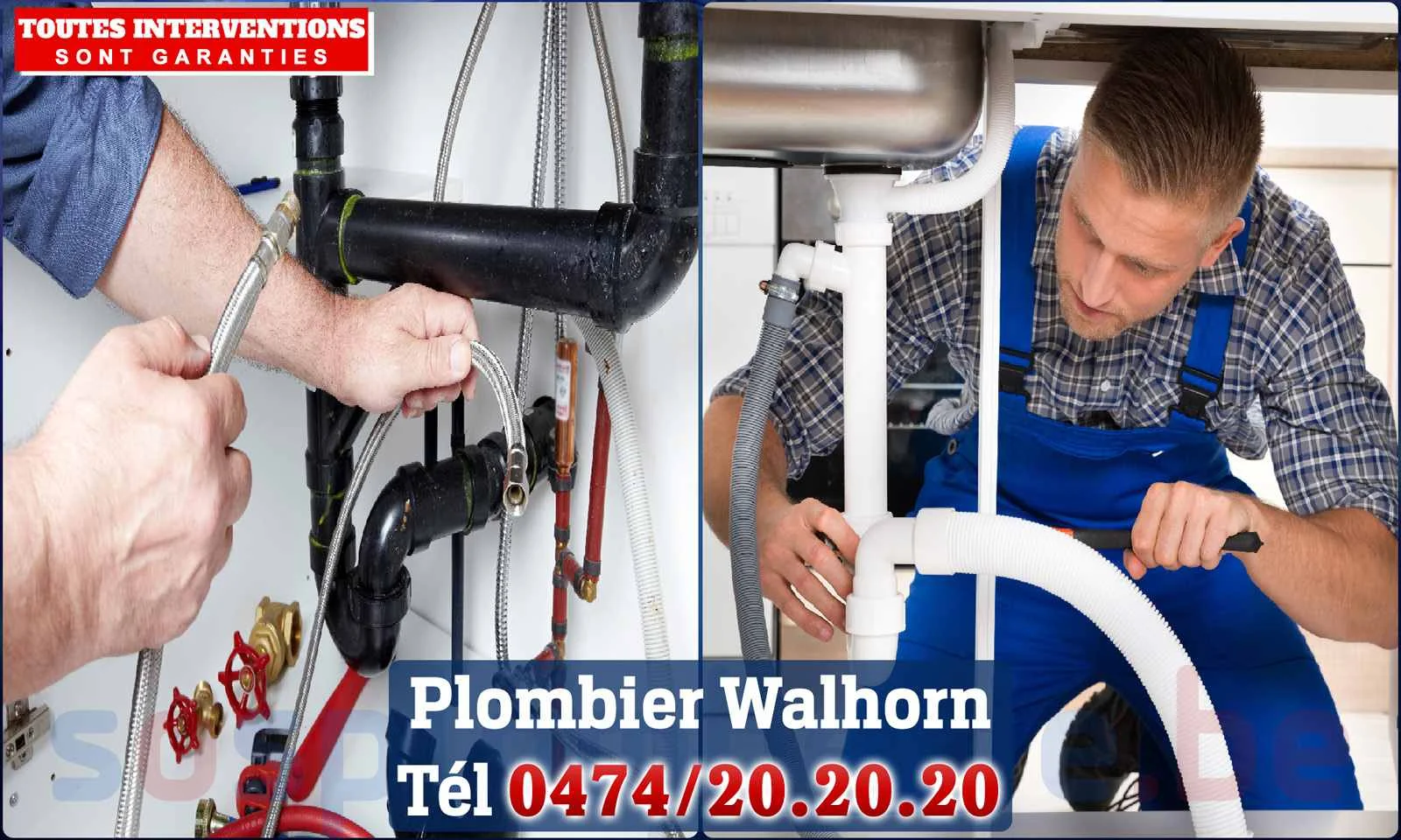 SOS Plomberie - Plombier Walhorn pour installation et
                    réparation