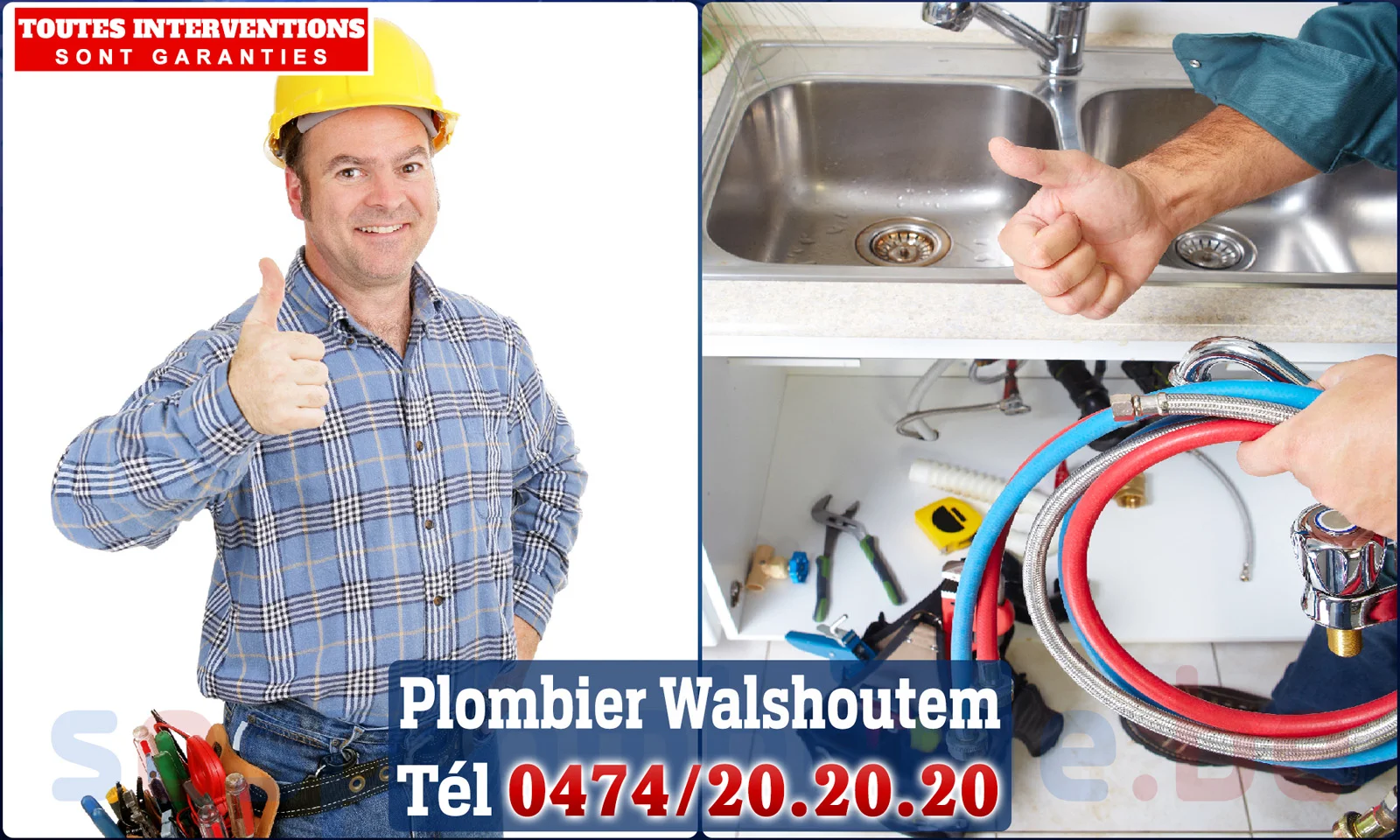 SOS Plomberie - Plombier Walshoutem pour installation et
                    réparation