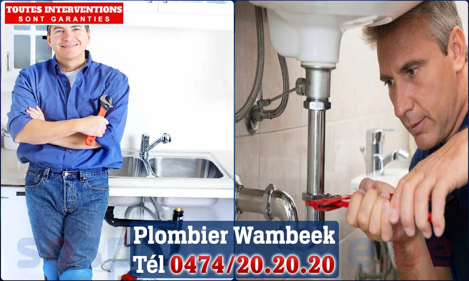 SOS Plomberie - Plombier Wambeek pour installation et
                    réparation