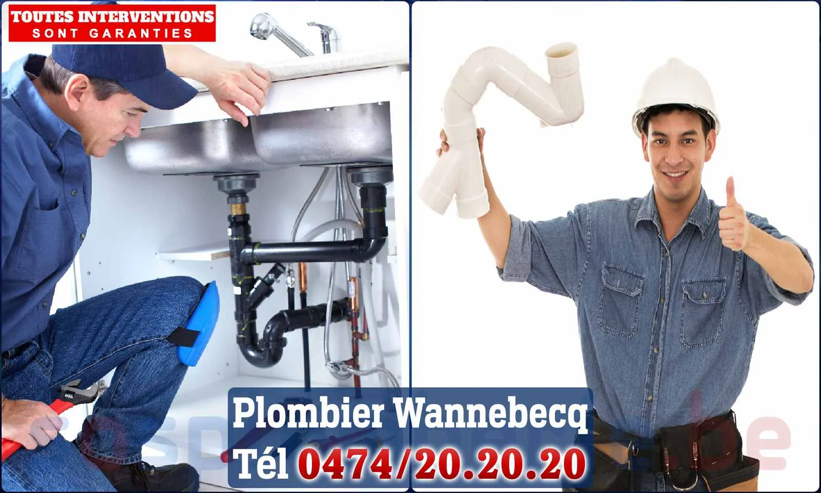 SOS Plomberie - Plombier Wannebecq pour installation et
                    réparation