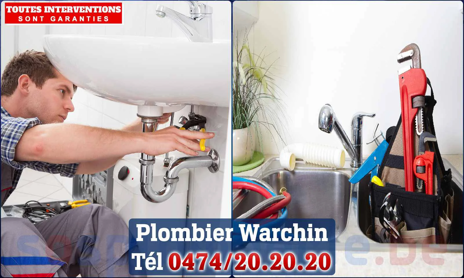 SOS Plomberie - Plombier Warchin pour installation et
                    réparation