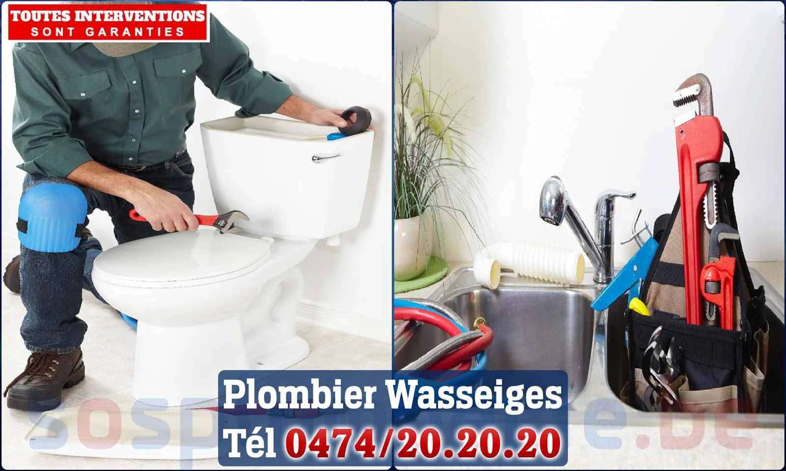 SOS Plomberie - Plombier Wasseiges pour installation et réparation