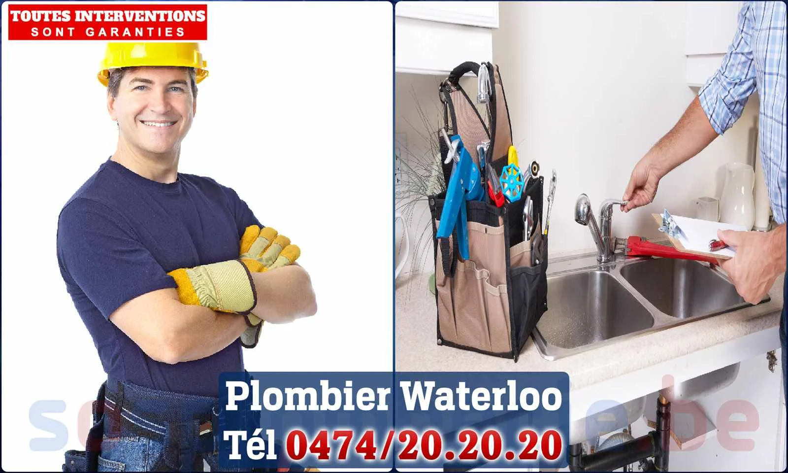 SOS Plomberie - Plombier Waterloo pour installation et réparation