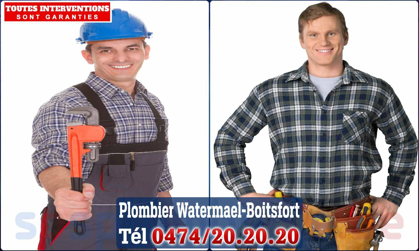 SOS Plomberie - Plombier Watermael-Boitsfort pour installation et réparation