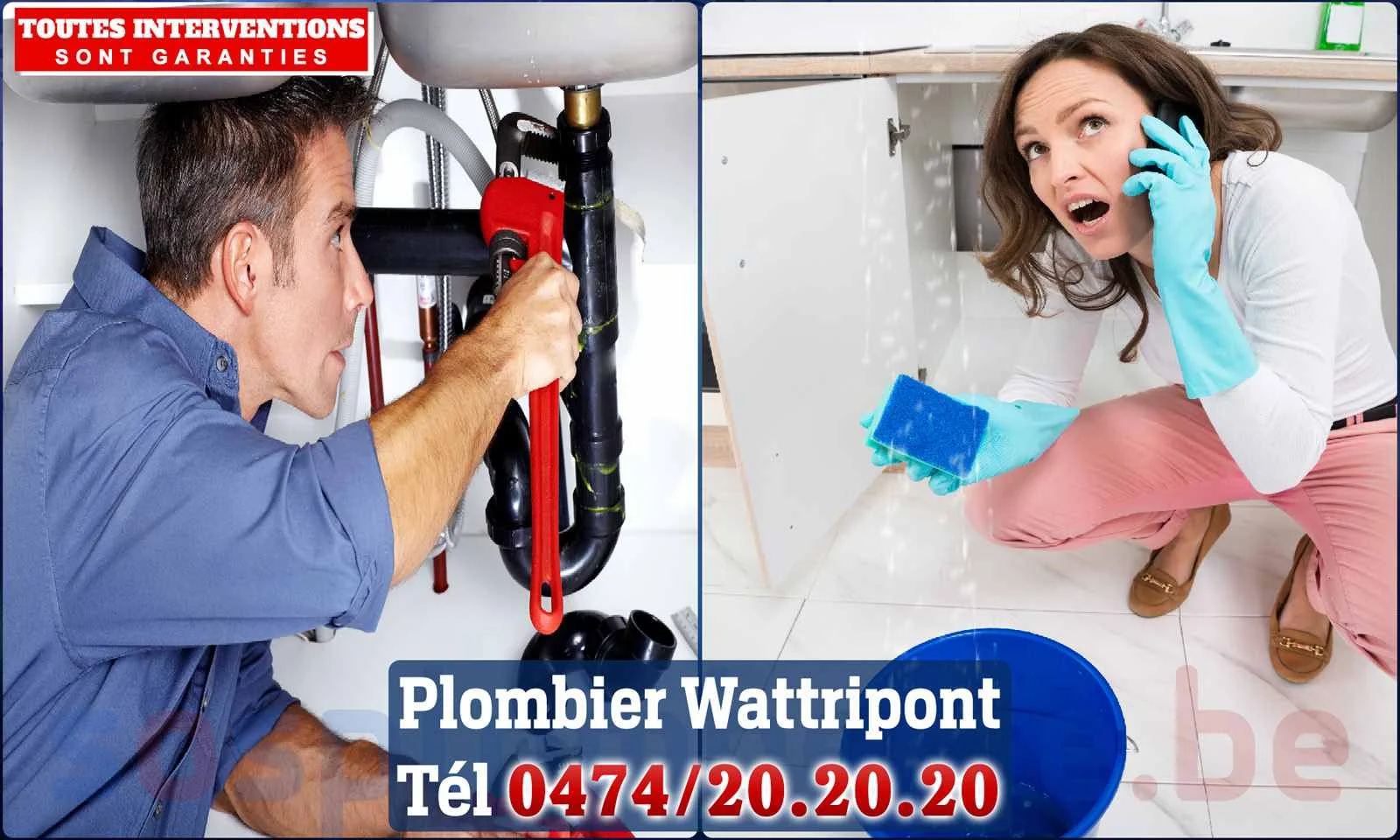 SOS Plomberie - Plombier Wattripont pour installation et
                    réparation