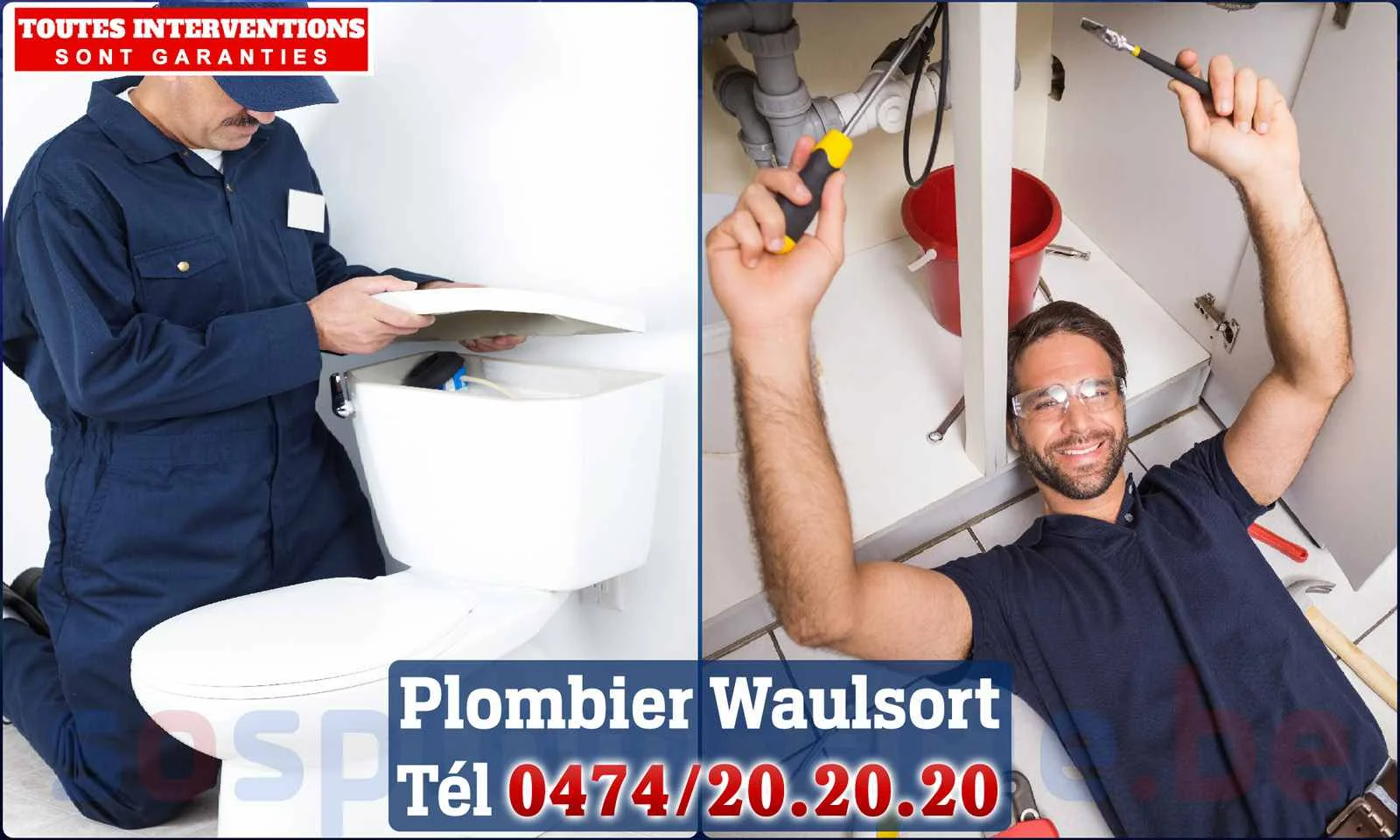SOS Plomberie - Plombier Waulsort pour installation et
                    réparation