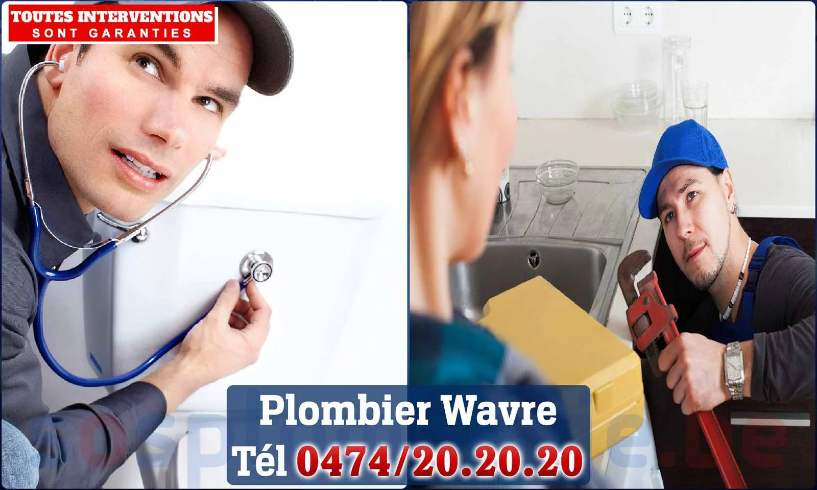 SOS Plomberie - Plombier Wavre pour installation et réparation