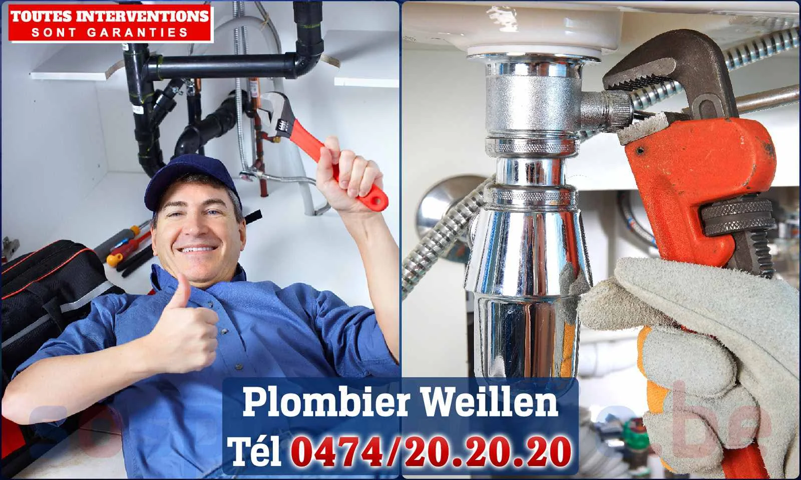 SOS Plomberie - Plombier Weillen pour installation et
                    réparation