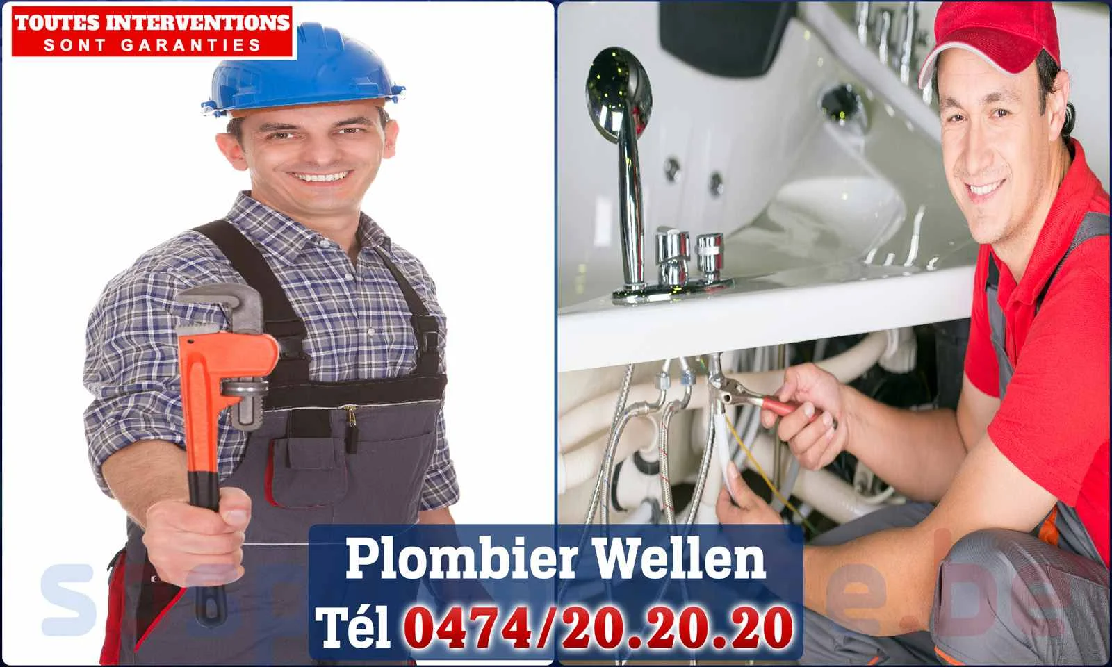 SOS Plomberie - Plombier Wellen pour installation et réparation