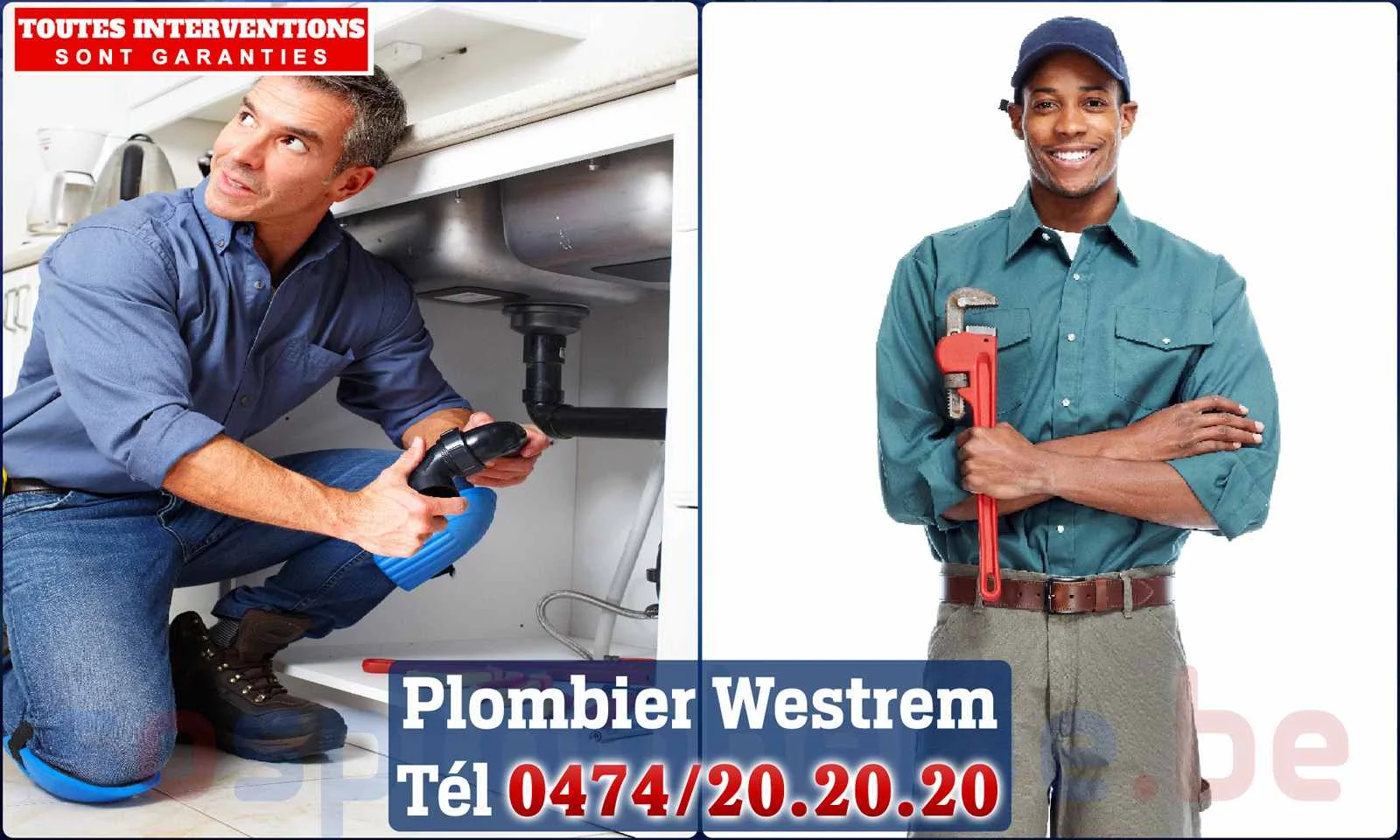 SOS Plomberie - Plombier Westrem pour installation et
                    réparation