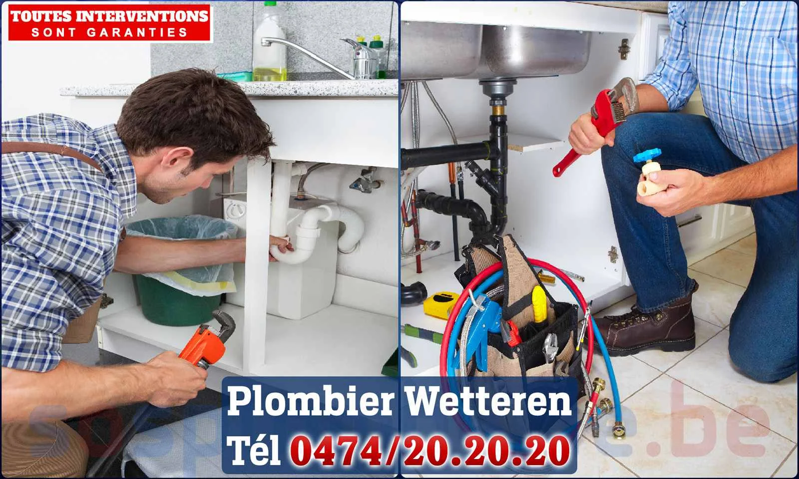 SOS Plomberie - Plombier Wetteren pour installation et réparation