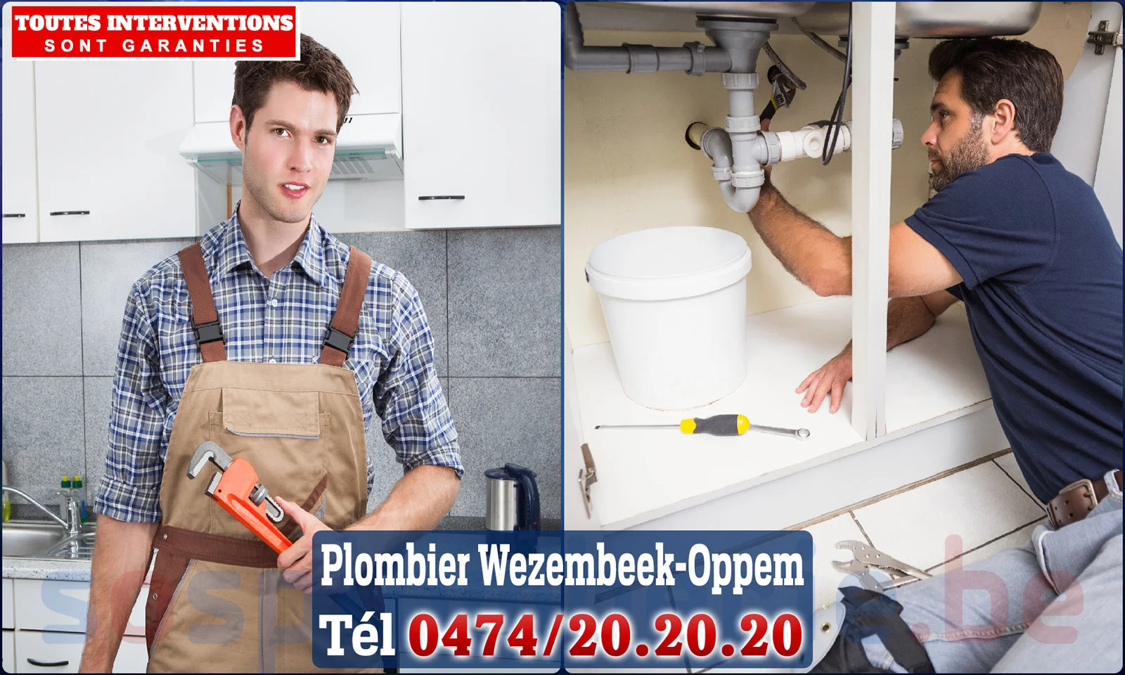 SOS Plomberie - Plombier Wezembeek-Oppem pour installation et réparation