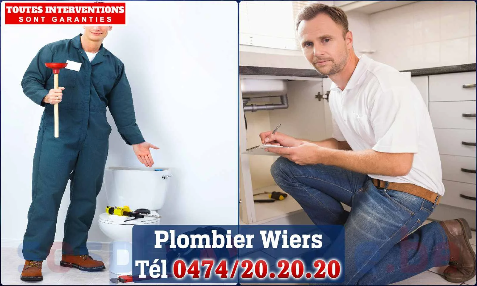 SOS Plomberie - Plombier Wiers pour installation et
                    réparation