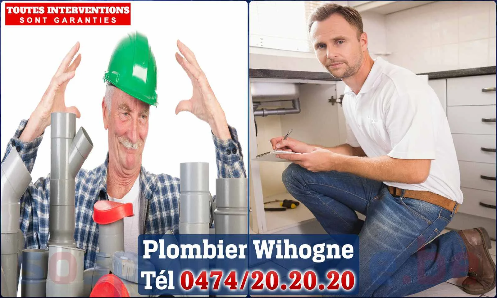 SOS Plomberie - Plombier Wihogne pour installation et
                    réparation