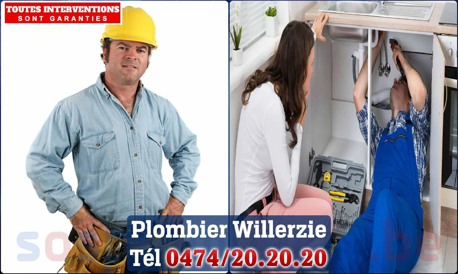 SOS Plomberie - Plombier Willerzie pour installation et
                    réparation