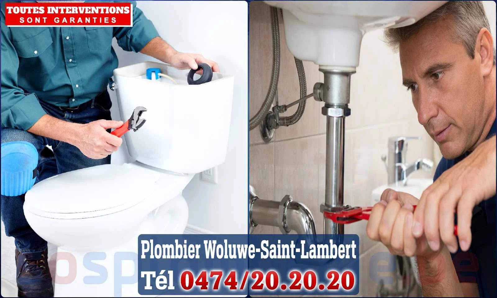 SOS Plomberie - Plombier Woluwe-Saint-Lambert pour installation et réparation