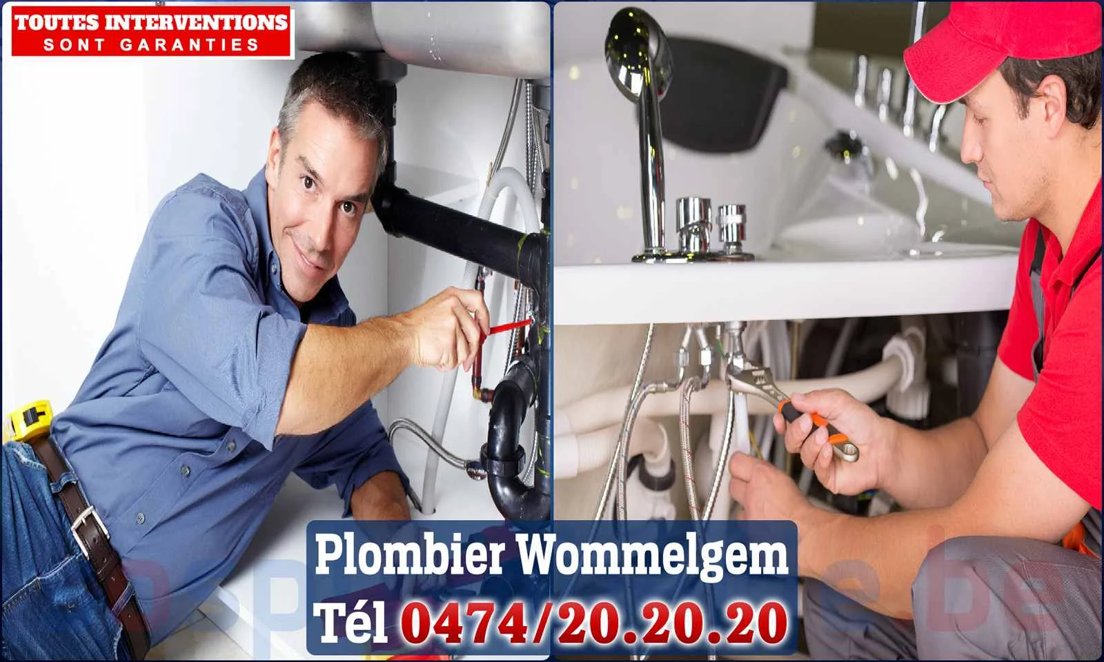 SOS Plomberie - Plombier Wommelgem pour installation et réparation