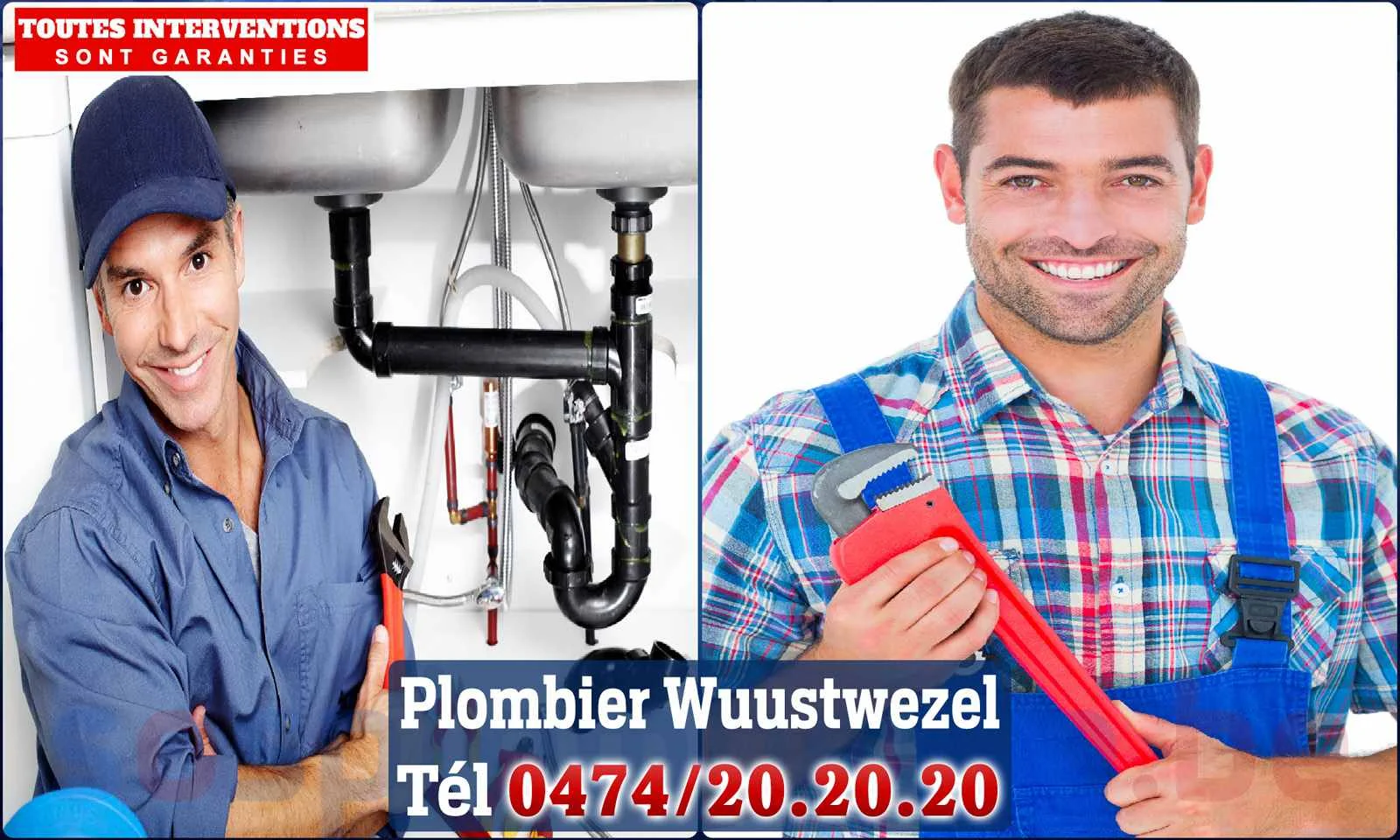 SOS Plomberie - Plombier Wuustwezel pour installation et réparation