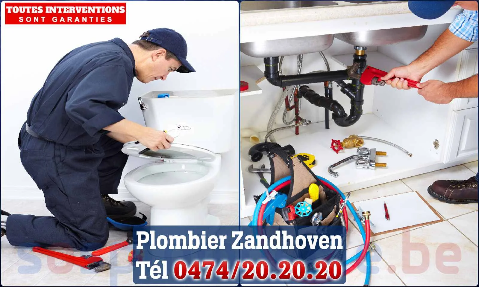 SOS Plomberie - Plombier Zandhoven pour installation et réparation