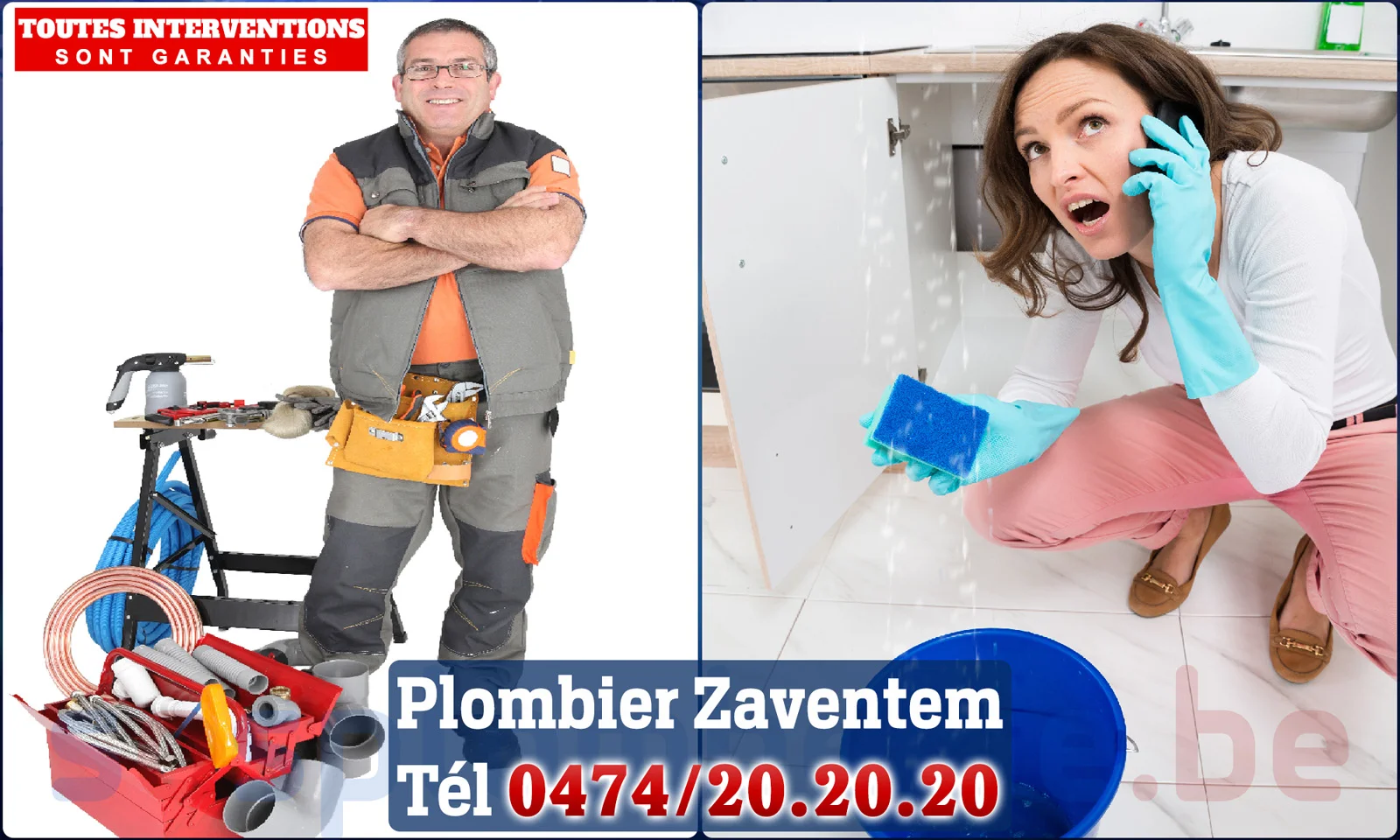 SOS Plomberie - Plombier Zaventem pour installation et réparation