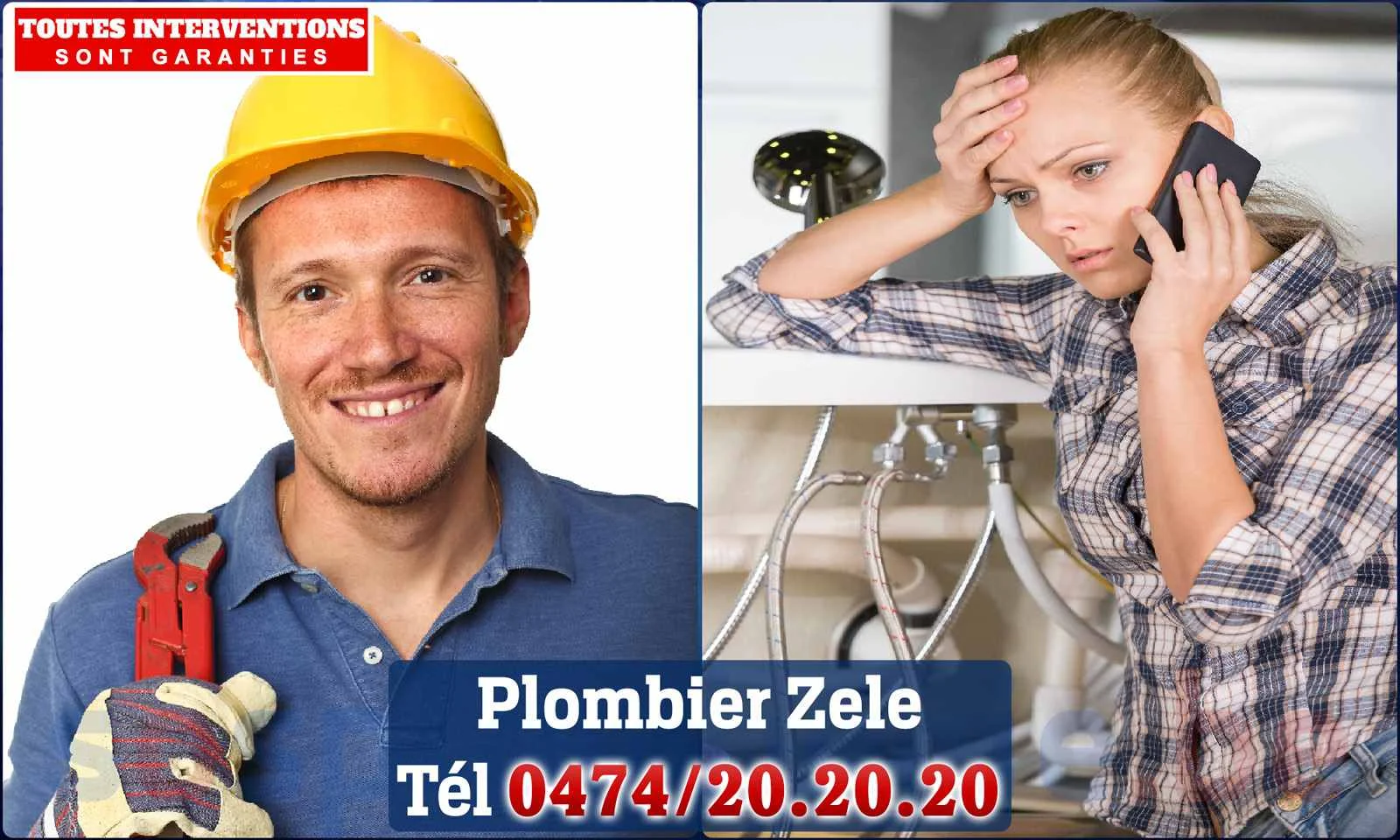 SOS Plomberie - Plombier Zele pour installation et réparation