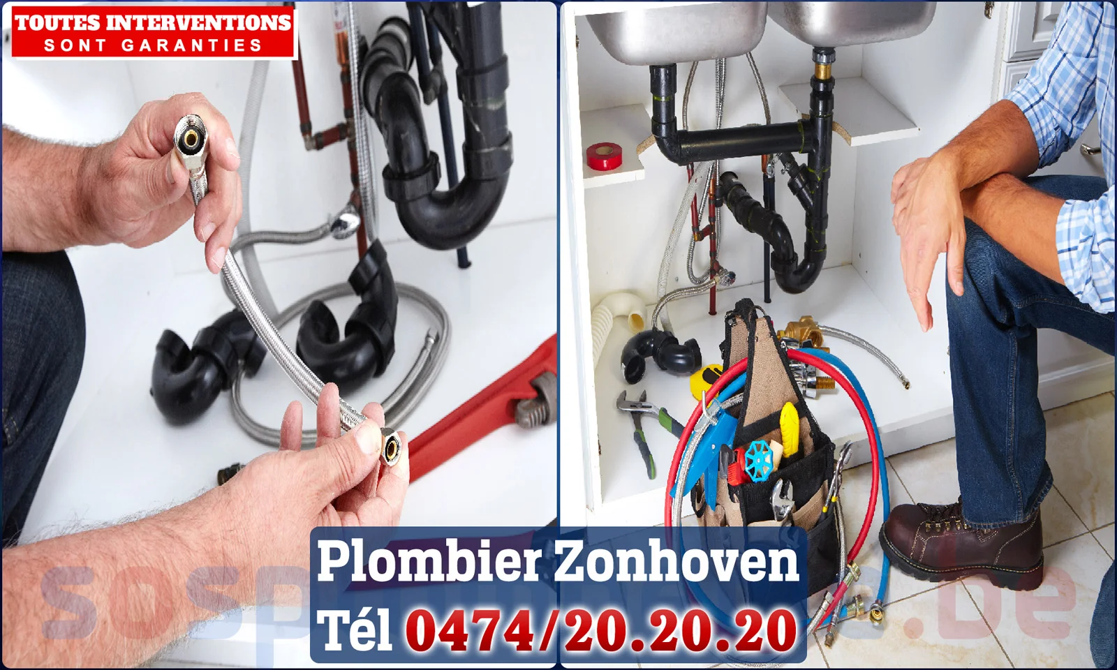 SOS Plomberie - Plombier Zonhoven pour installation et réparation