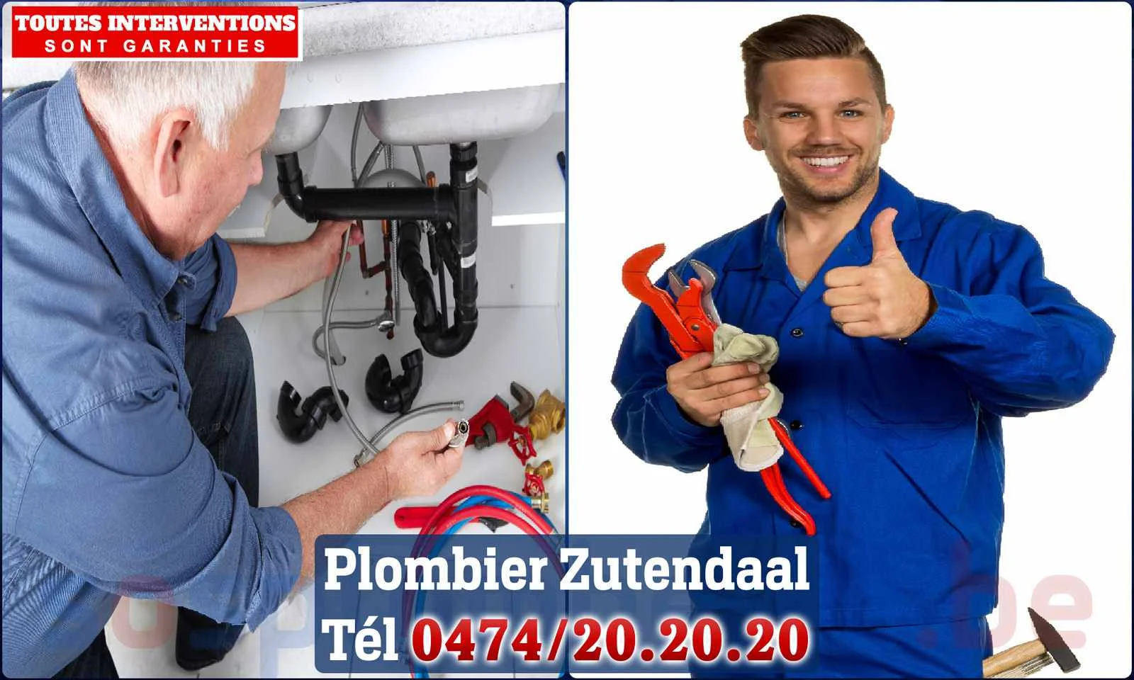 SOS Plomberie - Plombier Zutendaal pour installation et réparation