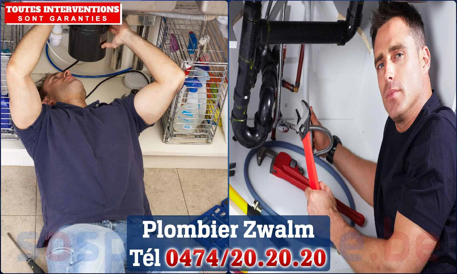 SOS Plomberie - Plombier Zwalm pour installation et réparation
