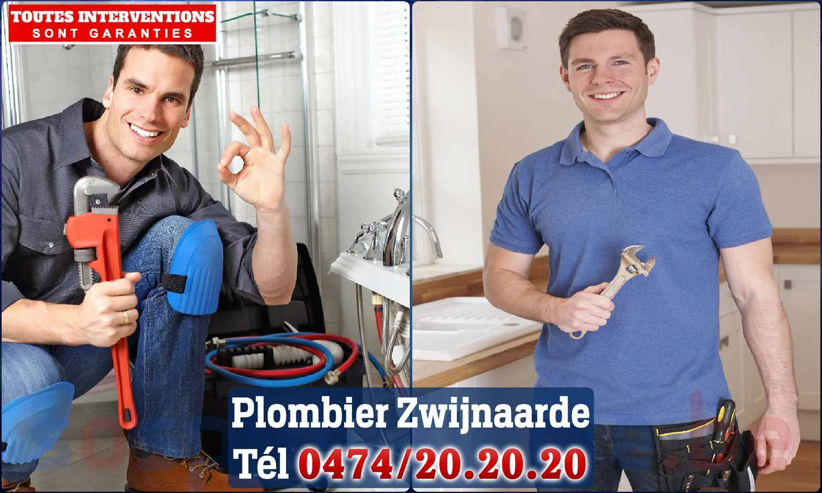 SOS Plomberie - Plombier Zwijnaarde pour installation et
                    réparation