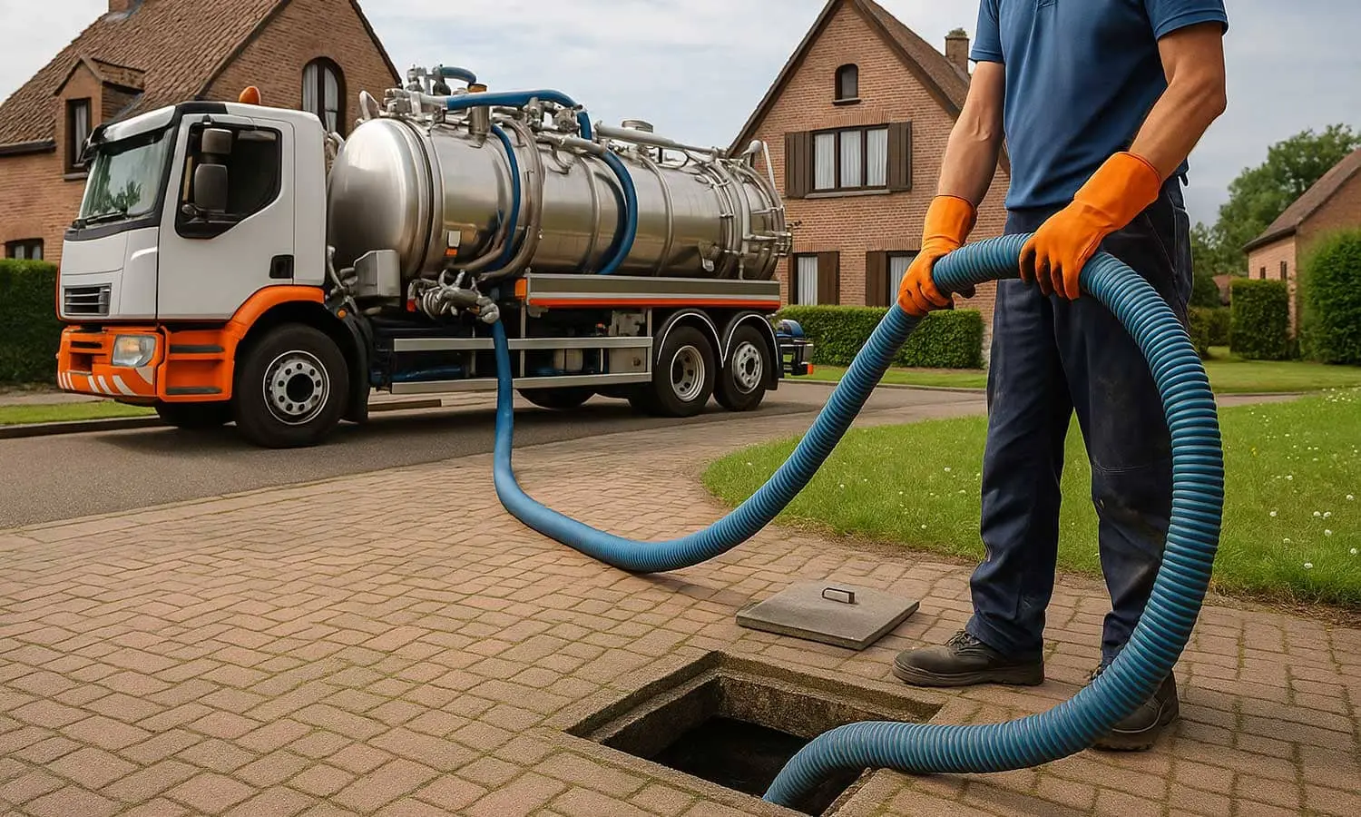Service de vidange de fosse septique en urgence dans la Région Bruxelles-Capitale
